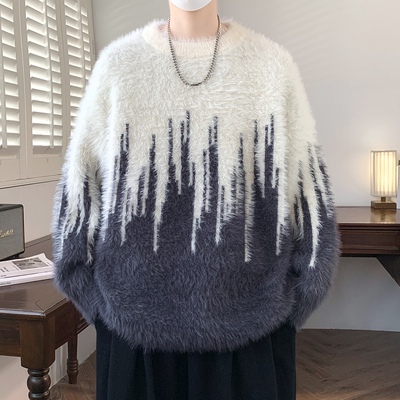 秋冬季新款毛衣男款加厚青少年