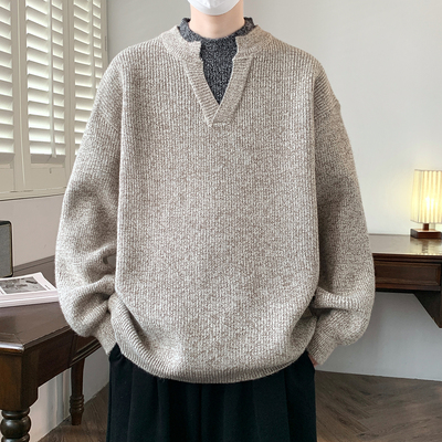青少年毛衣男款2025新款冬季加厚