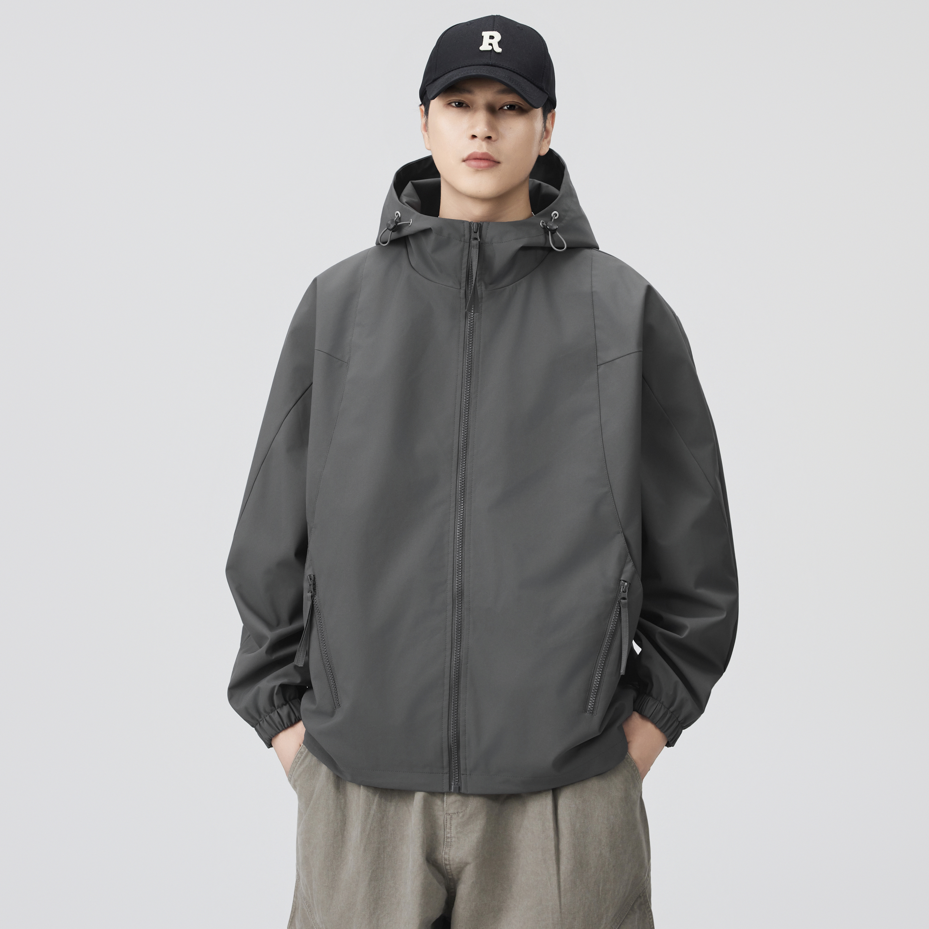 2025新款痞帅风休闲百搭开衫外套