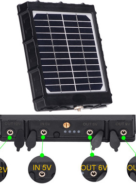 佰乐弗BL8A太阳能板内置电池小型储能户外电子设备专用IP67防水