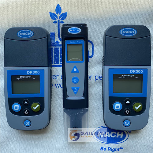 哈希DR300式余氯/总氯比色计水质分析仪LPV445.80.00110