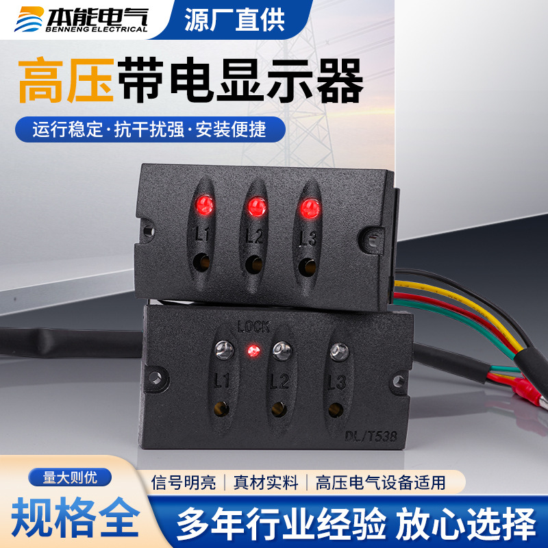 直供  L-6Q闭锁型L-6T户内高压带电显示装置带核相提示中置柜