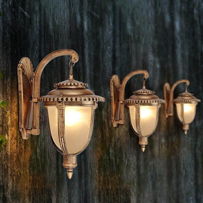 led欧式户外壁灯室外门口防水庭院阳台灯过道彷古围墙挂钓鱼壁灯,家装灯饰光源,壁灯,淘宝优惠券,粉丝福利购,淘宝优惠卷