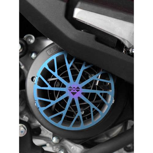 灵兽适用铃木UY125风叶盖US125踏板车优友UU125i磁电机散热器护网