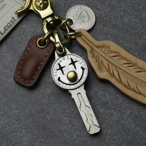 【Luckey手作】拿铁覆古钥匙改造汽车摩托车芯片钥匙DIY改造