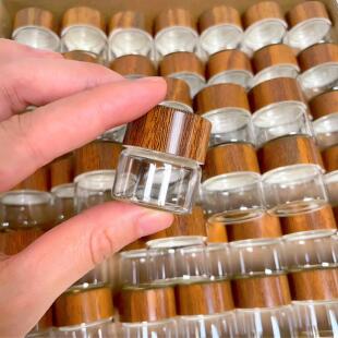 玻璃瓶番红花蜂蜜药粉药材咖啡粉小玻璃瓶迷你食品级小罐子分装瓶