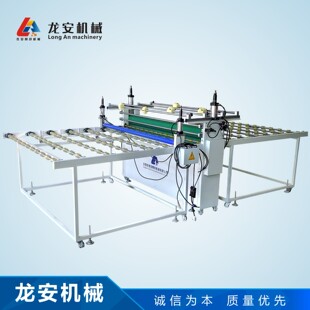 木纹纸压膜机 厂家直供龙安LA150气动玻璃覆膜机大面积板材贴膜机