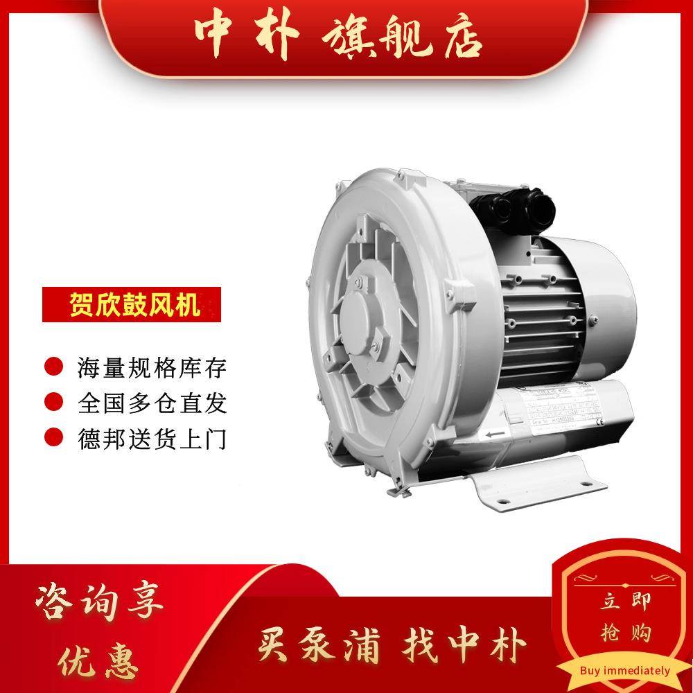 台湾HO HSING高压鼓风机RB30-520旋涡式风机环式真空泵