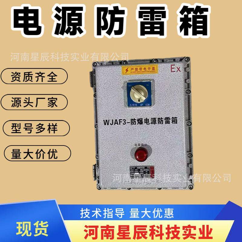 供应三相三线电源防雷箱SPD防雷箱防爆防雷箱箱式防雷器现货厂