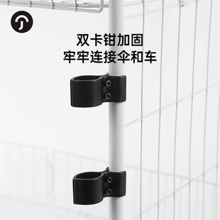 【小推车专用伞】户外出摊遮阳太阳伞摆摊商用折叠便携防晒大雨伞