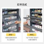 收纳神器省空间竹 架子分层隔板多层简易鞋 入户鞋 柜家用门口防尘鞋