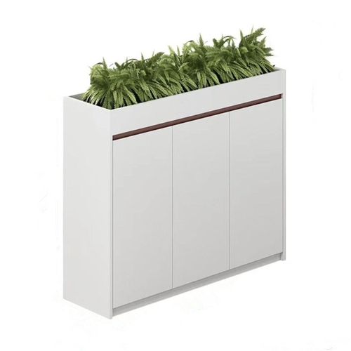 办公室隔断柜车间隔离柜花槽柜桌边侧柜矮柜文件柜组合围栏遮挡柜