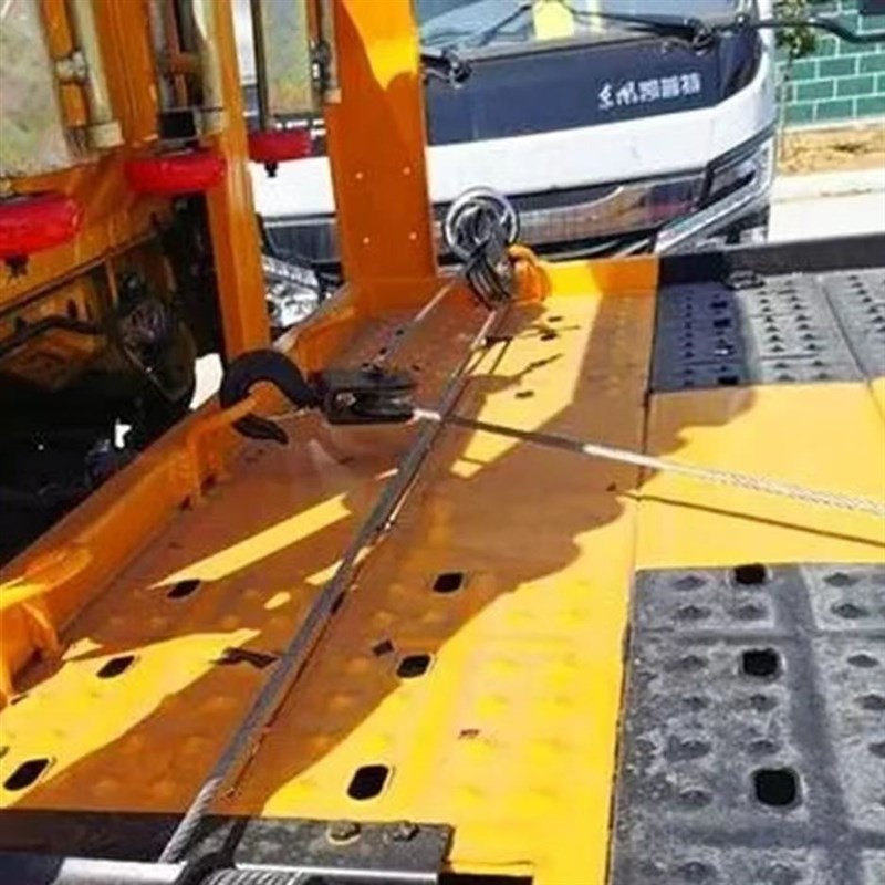 粤海程力楚胜清障救援拖车配件绞盘卷扬机钢丝绳4/5T吊具索具拖钩