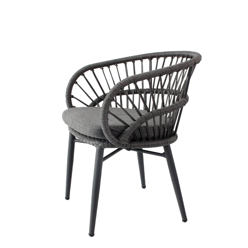 阳台藤椅三件套休闲小茶几组合简约茶桌北欧室外庭院藤编户外桌椅