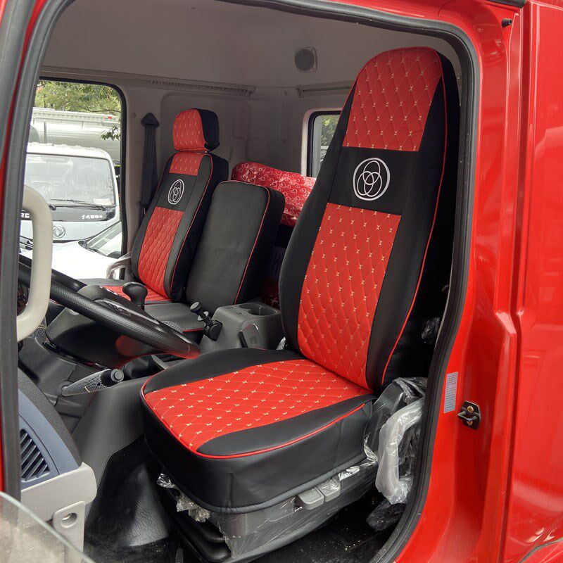 国六三环新款昊龙T5T260T280货车座椅套创客T3自卸车轻卡专用座套