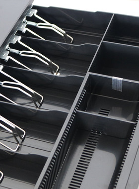 405B升级 五格三档锁钱箱 收银箱超市收款机盒子收钱箱 包邮抽屉