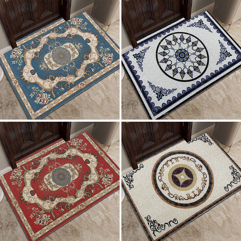 丝圈地垫入户门垫欧式门口地毯进门家用玄关垫防滑地板垫子可裁剪,居家布艺,家用脚垫,淘宝优惠券,粉丝福利购,淘宝优惠卷