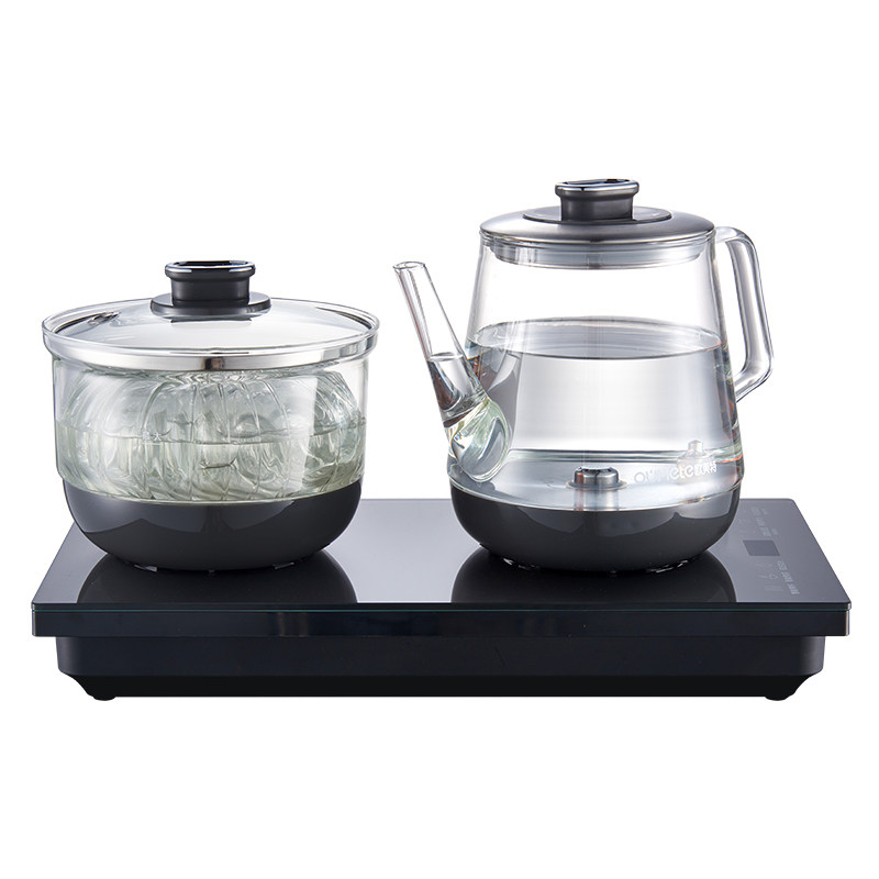 全自动底部上水电热烧水壶泡茶桌专用茶台抽水一体嵌入式电磁茶炉