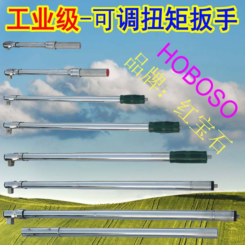 红宝石牌TG型60-760预置式可调节扭矩公斤力矩扳手工业级扭力扳手