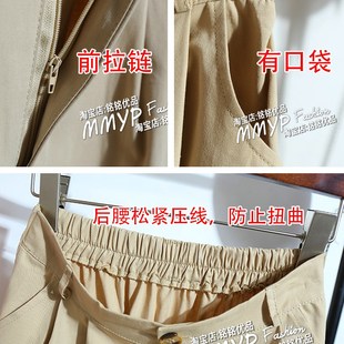 橙色纯棉半身裙女夏季2025新款小个子绿色a字裙半裙口袋裙子长裙