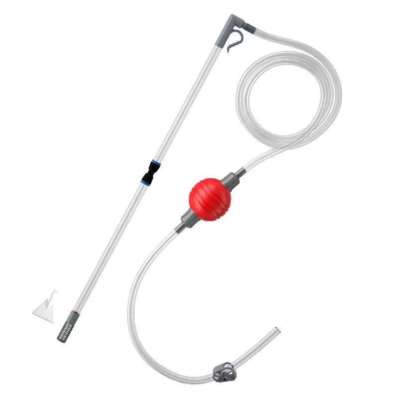 鱼缸换水神器吸便器虹吸管抽水器吸鱼粪神器软管清理清洁清洗工具