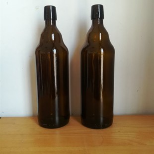 成箱出售.1000毫升卡扣棕色玻璃瓶啤酒瓶.空瓶汽水瓶饮料瓶红酒瓶