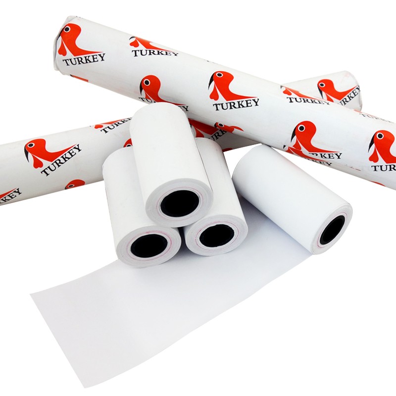 火鸡57*30热敏收银纸58mm热敏打印纸超市收款餐厅小票外卖纸包邮