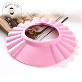 宝宝洗头帽 儿童可调节加厚浴帽婴儿洗澡帽防水帽幼儿护耳洗浴帽