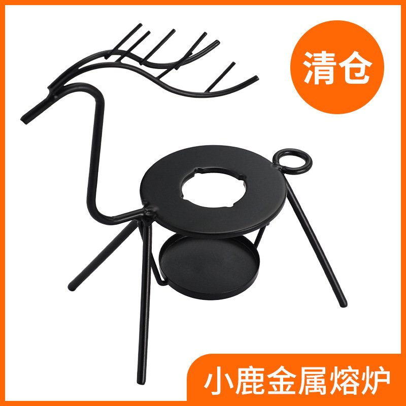 火漆工具炉头小鹿金属火漆熔炉 火漆印章配件工具套装融蜡粒炉子