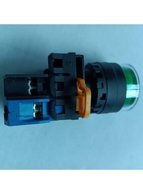 全新原装和泉带灯绿色自复位按钮YW1L-MF2E10Q4G