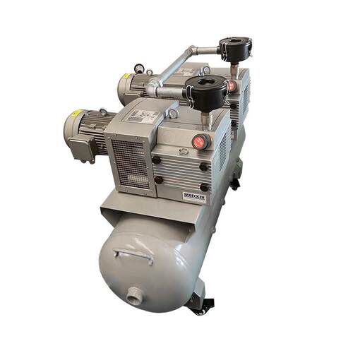 BECKER干式旋片真空泵KVT3.60/80无油负压泵印刷印花贴标木工