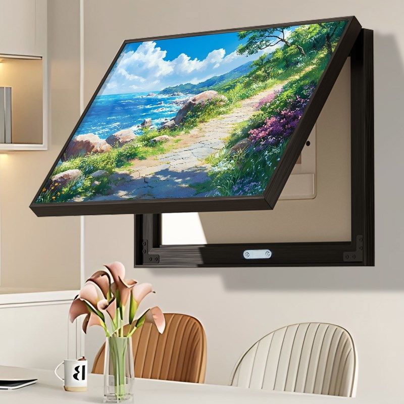 优选电表箱遮挡装饰油画免打孔配电箱弱电盒电闸盒遮挡宫崎骏漫画,家居饰品,现代装饰画,淘宝优惠券,粉丝福利购,淘宝优惠卷