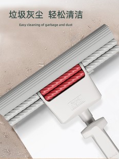 优选好媳妇新升级海绵拖把家用一拖即净大号吸水胶棉头免手洗懒人