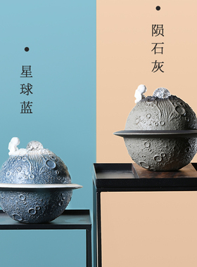 优选现代简约陶瓷流水摆件USB循环水宠物猫饮水器送对象同事生日