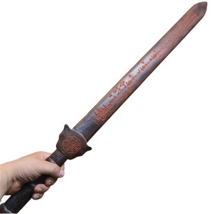 优选桃木一体剑六壬一善老君六壬剑五雷大将军桃木剑六十厘米