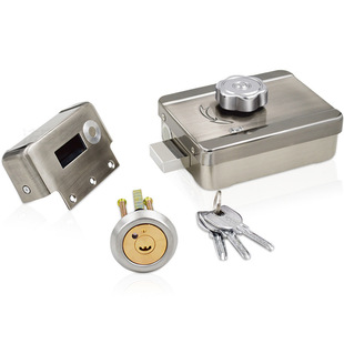 优选门禁电控锁静音锁灵性锁 电机锁无声机电锁金属齿轮门禁出租