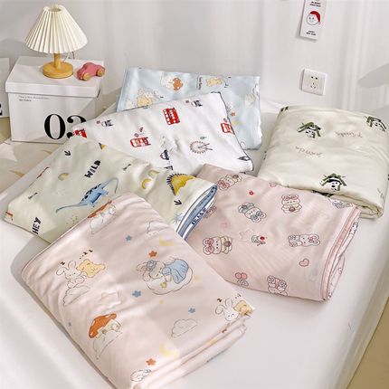 优选a类卡通莱塞尔天丝儿童空调被夏季冰丝夏凉被幼儿园宝宝午睡