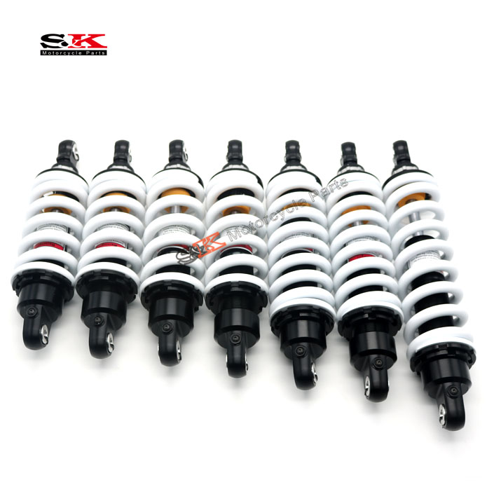 越野摩托车改装后减震器配件复原阻尼可调后避震器后中置减震器