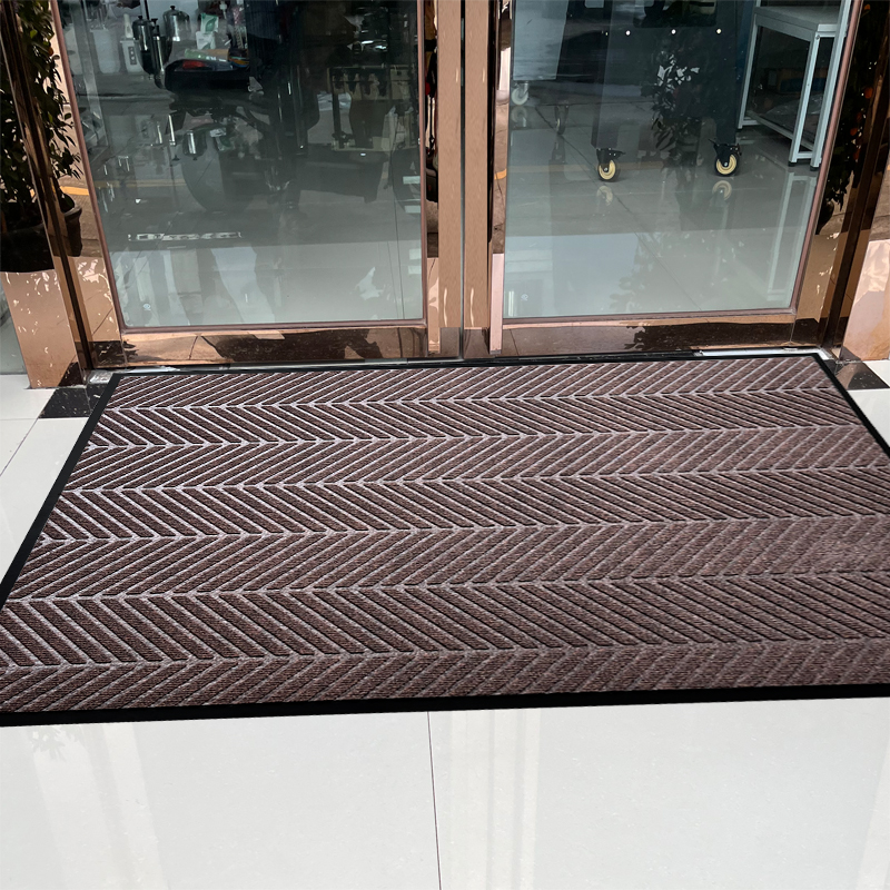 高端大气加厚耐磨大门入户门口地垫酒店餐厅进门除尘脚垫定制地毯
