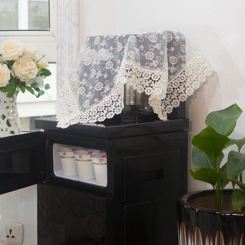 茶吧机盖巾下置水桶全自动饮水机罩台式小型泡茶饮水机防尘盖布