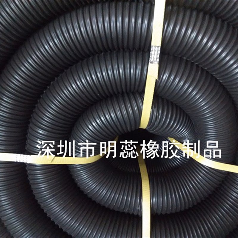 150MM/6寸风琴管工业吸尘管灰色吸排风管木工机械集尘管除尘管
