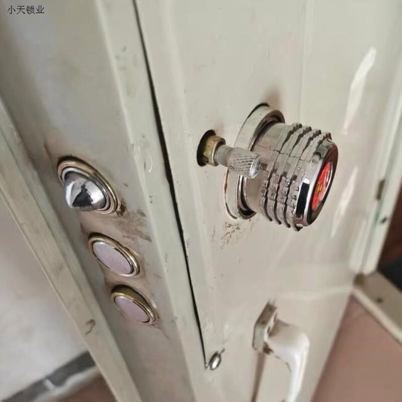 锁芯自动碰锁防盗大门石牛自动锁叶片十字锁芯老式升级铁门锁.