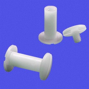 订扣子母铆钉塑料螺丝钉螺钉手拧14mm 子母钉账本钉装 35mm黑色