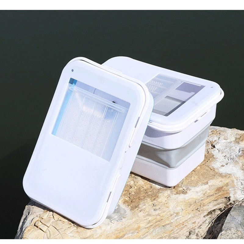 折叠水桶家用长方形带盖子塑料可携式大号可携式多功能钓鱼桶装鱼