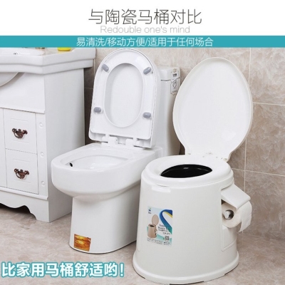 房车残疾人尿壶车载卧室大人坐厕凳子移动室内房间座椅便携专用