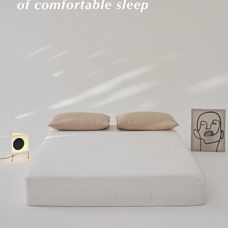 日式纯棉床单单件100全棉学生宿舍单人被单床笠款三件套床罩床套