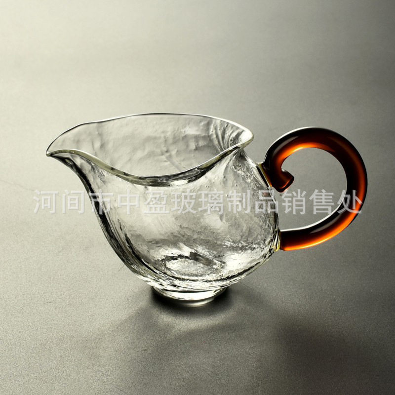 加厚耐热玻璃茶海公道杯大号功夫茶具茶漏套装公杯分茶器配件家用