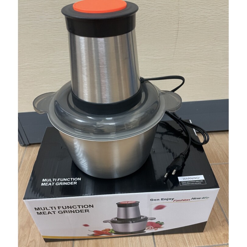 绞肉机家用料理机辅食搅拌机玻璃杯电动碎肉机外贸工厂