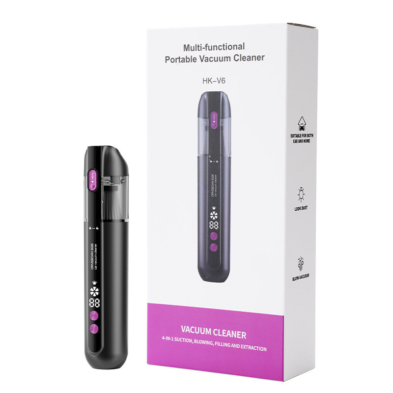 外贸车载吸尘器无线家用吸尘器便携式USB充电款手持小型除尘
