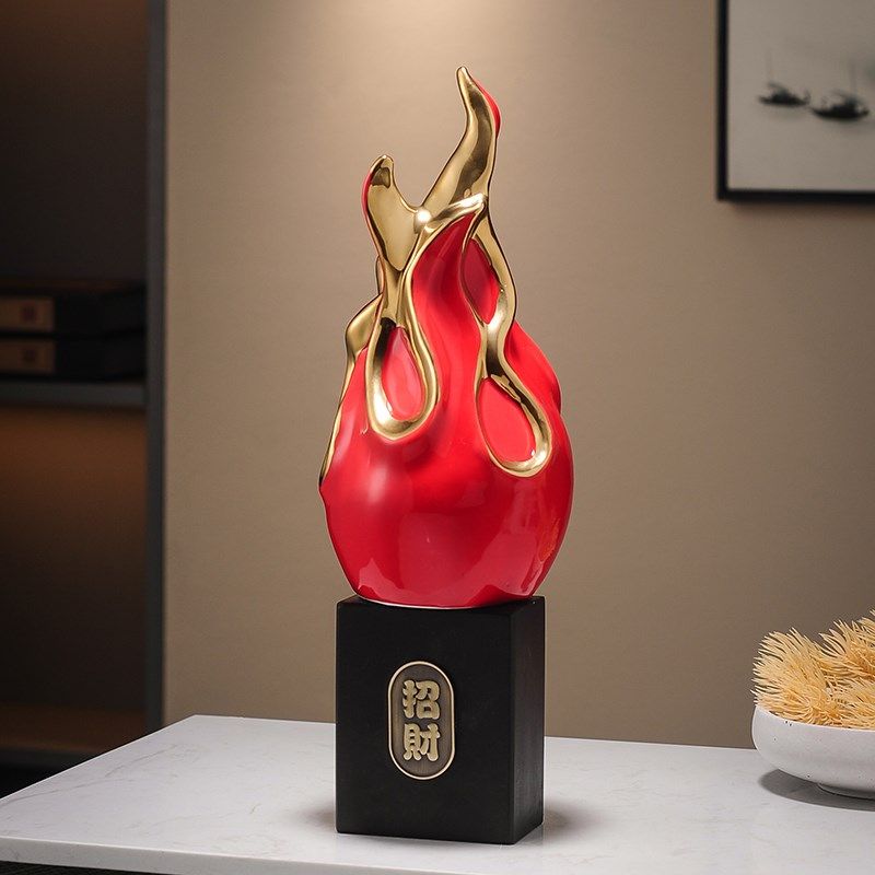 优选红红火火招财摆件玄关隔断客厅电视柜装饰品店铺开业新居乔迁,家居饰品,装饰摆件,淘宝优惠券,粉丝福利购,淘宝优惠卷